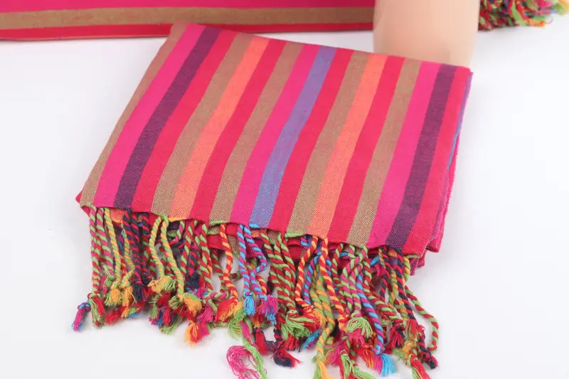 Valentines Day Gift, Bachelor Bachelorette Party Favors, 70x36 Cotton Striped Towel, Beach towel, Wedding Gifts Towel, Girl Trip Party Favor - 5