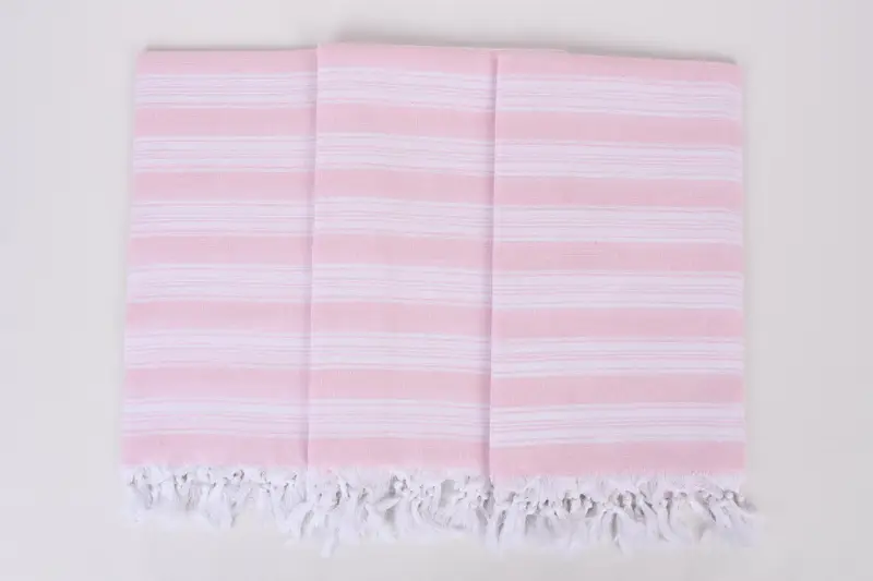 Cotton towel, Beach Towel Bulk, First Wedding Anniversary Gift, 70x40 Cotton Striped Towel, Yoga Towel, Bathroom Towel, Personalized Bridesmaid Gift - 7