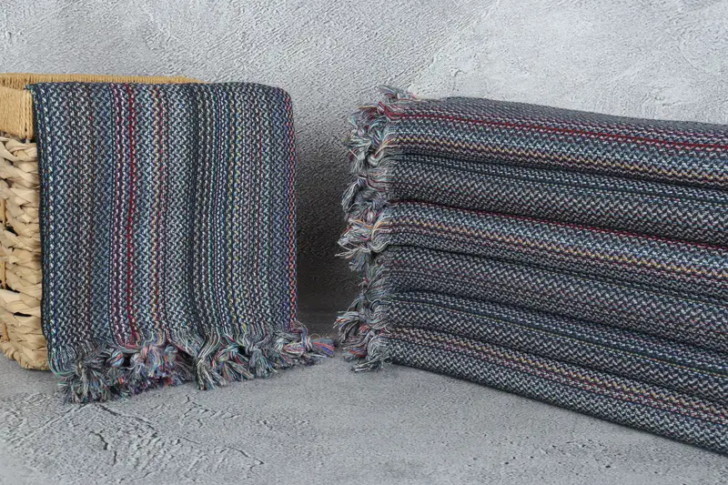 Turkish hand towel, Gift For Wedding Day, Bridal Shower Gifts, 70x36 Cotton Herringbone Towel, Peshtemal Towel, Beach Towel Gift, Towel With Name - 3