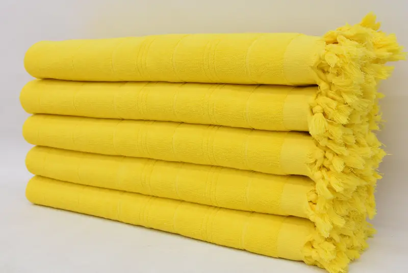 Banyo havlu, spa havlu, düğün hediyesi, monogramlı el havlu, Cadılar Bayramı Hediyeleri, Ev için Hediye, 40x18 Pamuklu Çizgili Terry Havlu, Seyahat Havlu - 1