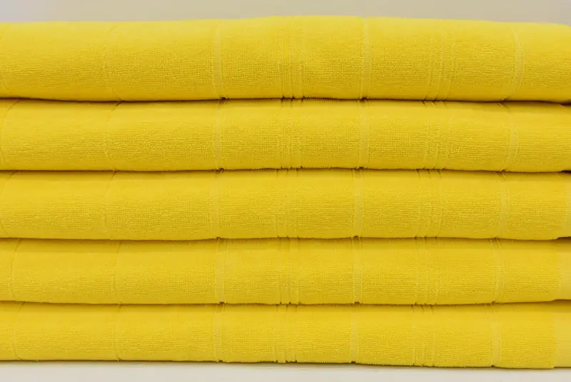 Banyo havlu, spa havlu, düğün hediyesi, monogramlı el havlu, Cadılar Bayramı Hediyeleri, Ev için Hediye, 40x18 Pamuklu Çizgili Terry Havlu, Seyahat Havlu - 2