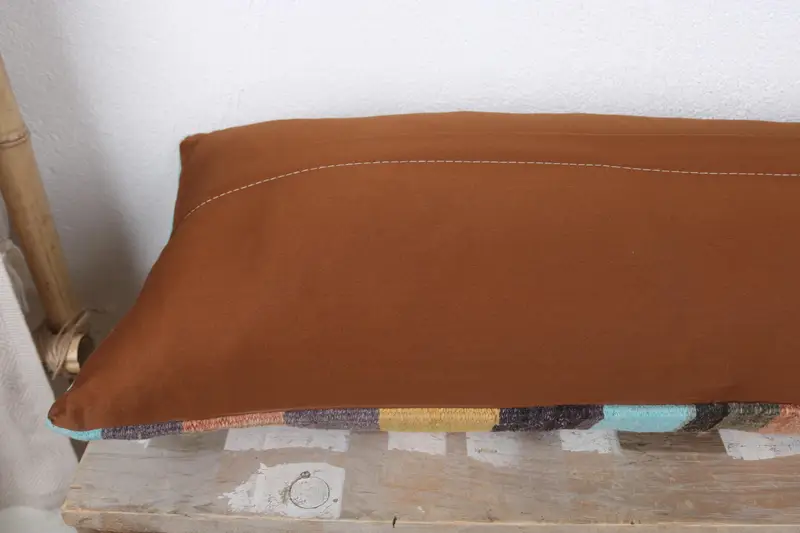 Pillow for Sofa, Cushion, Living Room Throw Cushion Case, Boho Pillow, Vintage Pillow, 12x36 Yellow Pillow Cover, Retro Throw Pillow Cover - 7