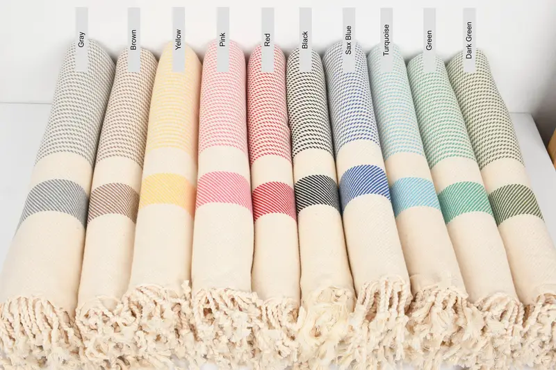 Handmade Gift, Beach Bachelorette Party Decorations, Summer Gift, Grandma Gift, 70x40 Cotton Polka Dot Towel, Bachelorette Gifts, Custom Name Towel - 1