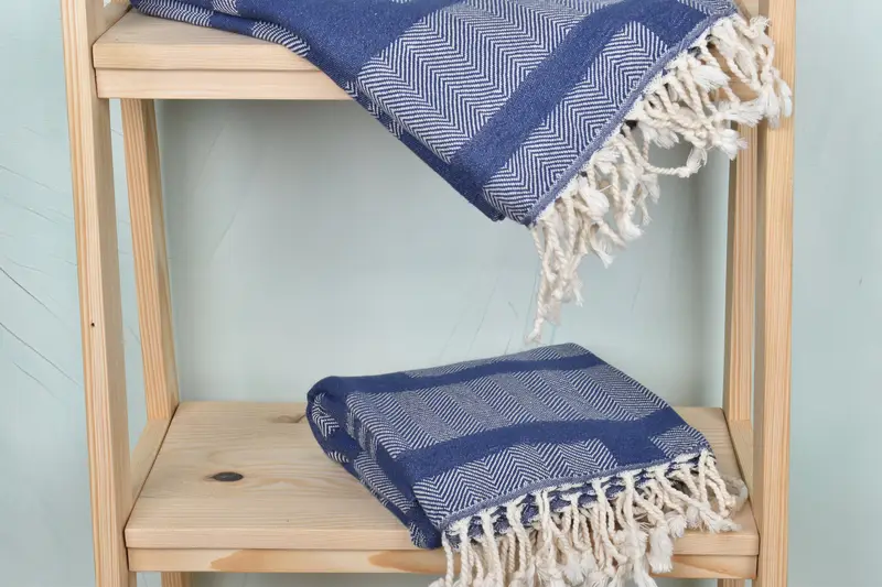 68x38 Cotton Chevron Towel, Custom Beach Towel, Absorbent Turkish towel, Girls Weekend Getaways Ideas, Best Friend Gift Ideas, Quick-dry peshtemal - 5