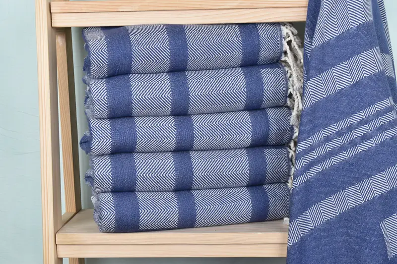 68x38 Cotton Chevron Towel, Custom Beach Towel, Absorbent Turkish towel, Girls Weekend Getaways Ideas, Best Friend Gift Ideas, Quick-dry peshtemal - 2