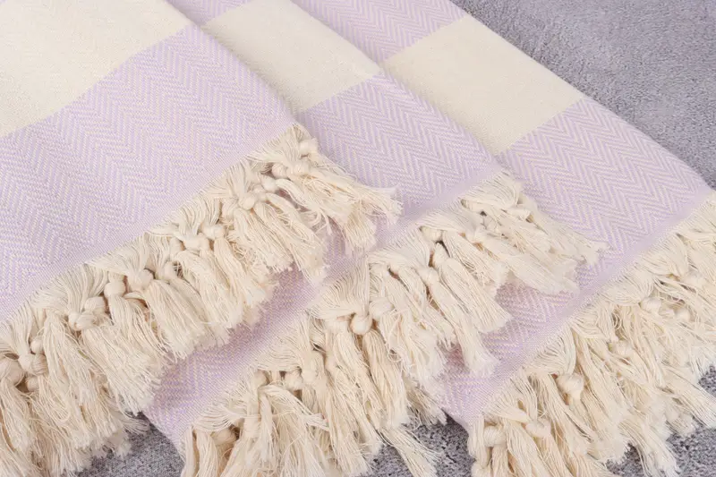 Turkish bath towel, Valentines Day Gift Idea, Absorbent towel, Extra large Turkish bath towel, 70x40 Cotton Herringbone Towel, Summer Gift - 5