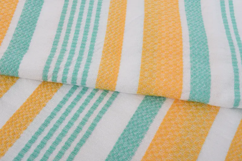 70x40 Cotton Striped Towel, Handwoven Turkish Towel, Custom Gift, Turkish Beach Towel Personalized, Turkish Towel USA, Bride Gift, Gift For Her - 5