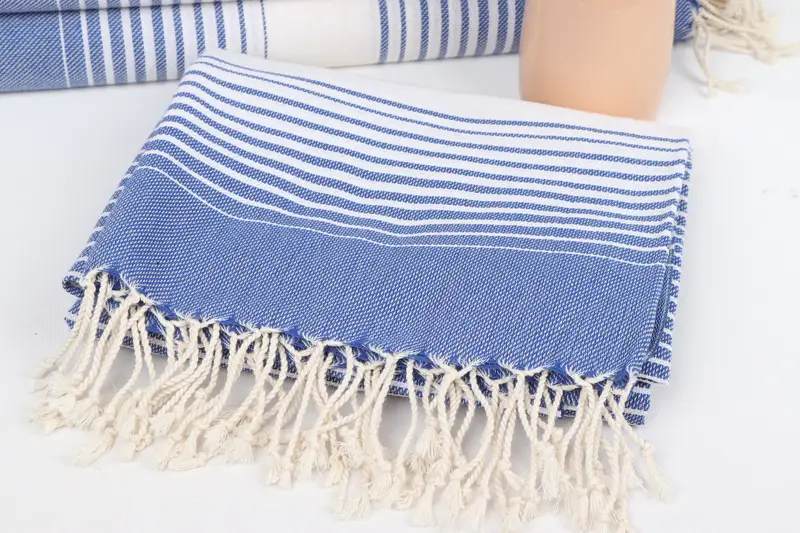 Valentines Day Gift, Absorbent towel, 60x38 Cotton Striped Towel, Bachelorette Party Favors, Bridesmaid Gifts, Turkish fouta towel for outdoor use - 5