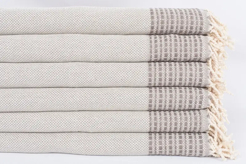 40x20 Cotton Striped Towel, Bridal Shower Favor, Personalized Hand Towel, Wedding Gift, Kitchen Towel, Custom Wedding Gift From Bridesmaid - 3