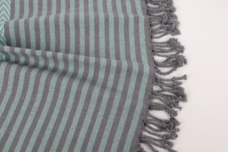 Travel towel, Bridal Party Gifts, Organic Turkish towel, Gift For Him, Cancun Bachelorette Party Gift Ideas, 70x40 Cotton Diamond Towel - 8