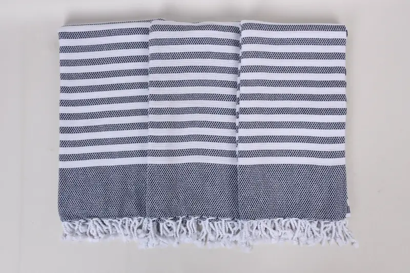 Embroidery Towel, Lightweight Turkish towel, Customized Towels, 68x40 Cotton Striped Towel, Bachelorette Gifts, Turkish Towel Beach, Yoga Towel - 7
