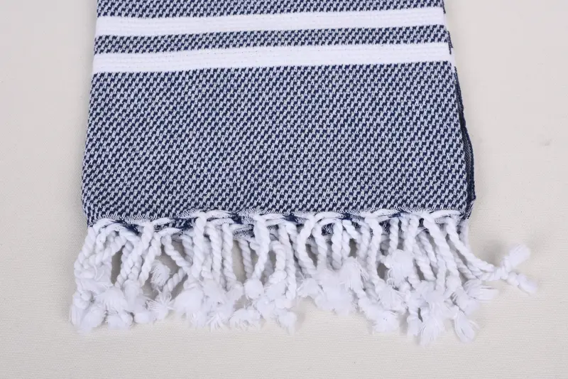 Embroidery Towel, Lightweight Turkish towel, Customized Towels, 68x40 Cotton Striped Towel, Bachelorette Gifts, Turkish Towel Beach, Yoga Towel - 3