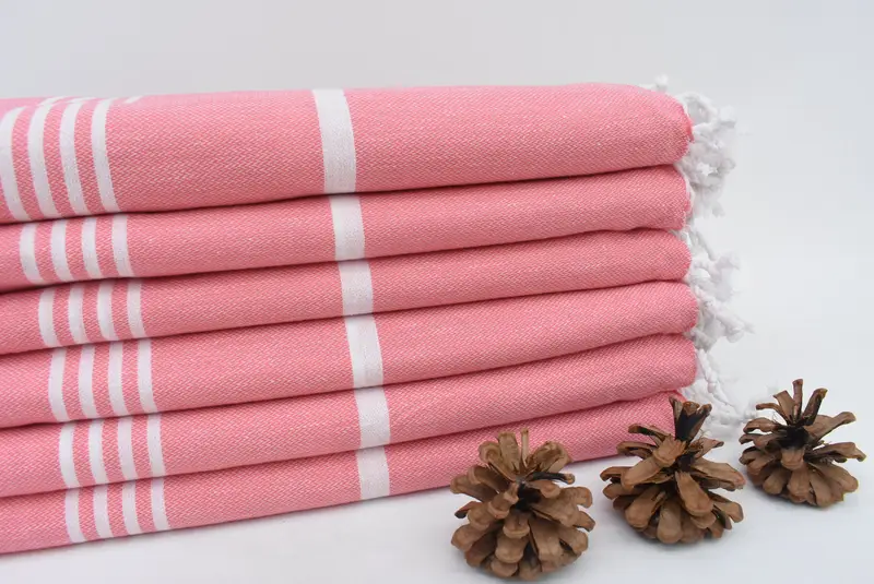 Monogram Beach Towel, Fringed Turkish peshtemal beach towel USA, Bridal Gifts, Summer Gift, Hammam towel, Yoga Towel, 70x40 Cotton Striped Towel - 2