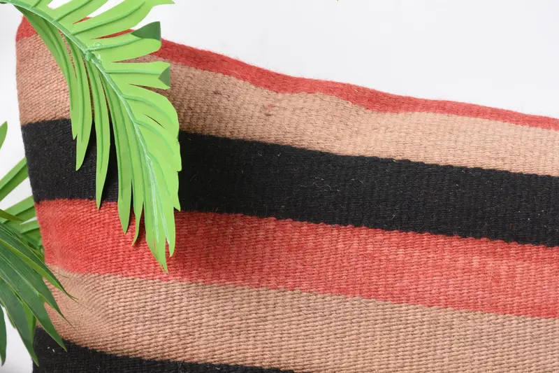 Boho yastık sahte kapak, yastık kılıfı, 16x48 kahverengi yastık, ev dekorasyonu yastığı, açık destek yastığı sahte, kanepe için yastık, güneybatı yastığı - 2