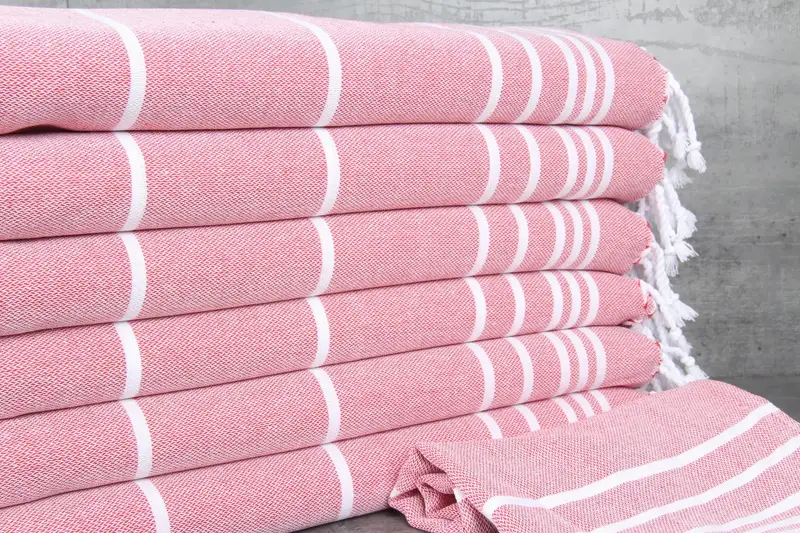 Wedding Favors, Personalized Kitchen Towel, Turkish Towel Hand Towel, Bridesmaid Proposal Gift, 38x18 Cotton Striped Towel, Turkish Towel Monogram - 2