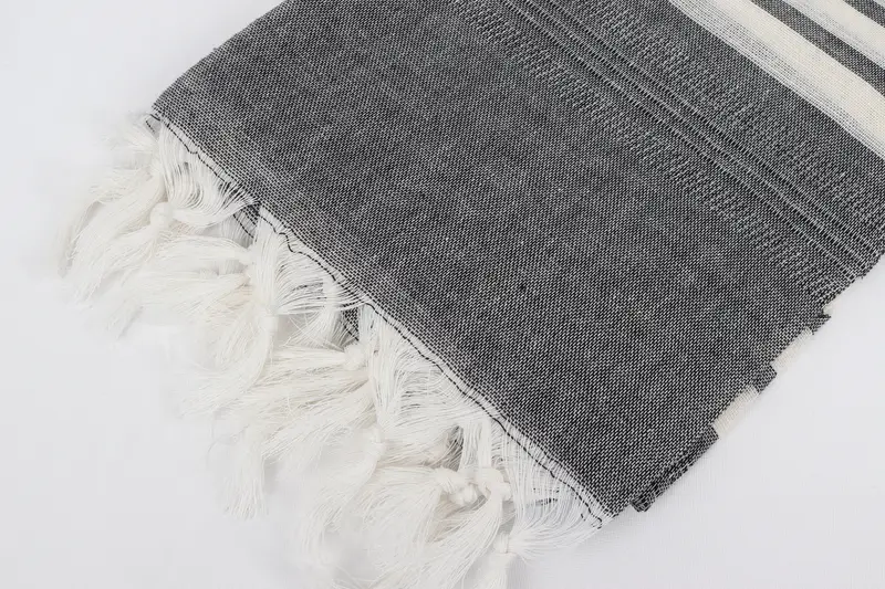 Summer Gift, Custom Towel, 68x40 Cotton Striped Towel, Spa Gift Towel, Beach Theme Wedding Gift, Gym Towel, Custom Wedding Gifts, Peshtemal - 7