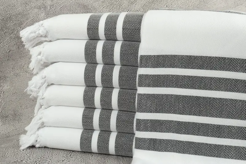 Maid Of Honor Gift, Bachelorette Party Decorations, Girls Weekend Getaways Ideas, 70x40 Cotton Herringbone Towel, Turkish towel, Organic towel - 1