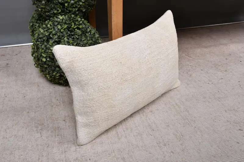 Interior Designer Pillow, 12x20 Beige Cushion Cover, Custom Pillow Cover, Boho Pillow, Cushion Case, Home Decor Pillow, Lounge Throw Pillow Cover - 7