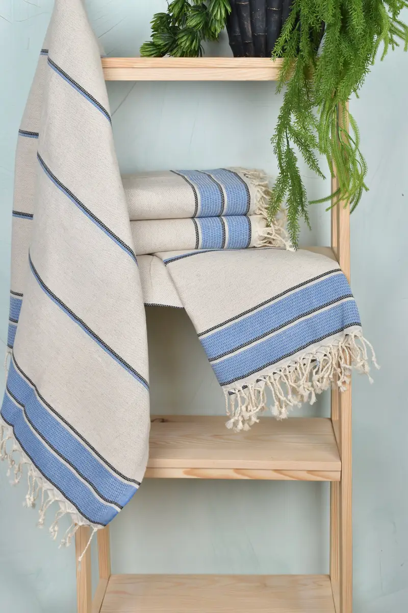 70x36 Cotton Striped Towel, Turkish towel, Birthday Gift, Custom Wedding Gift, Lightweight Turkish towel, Arizona Bachelorette Party Favors - 6