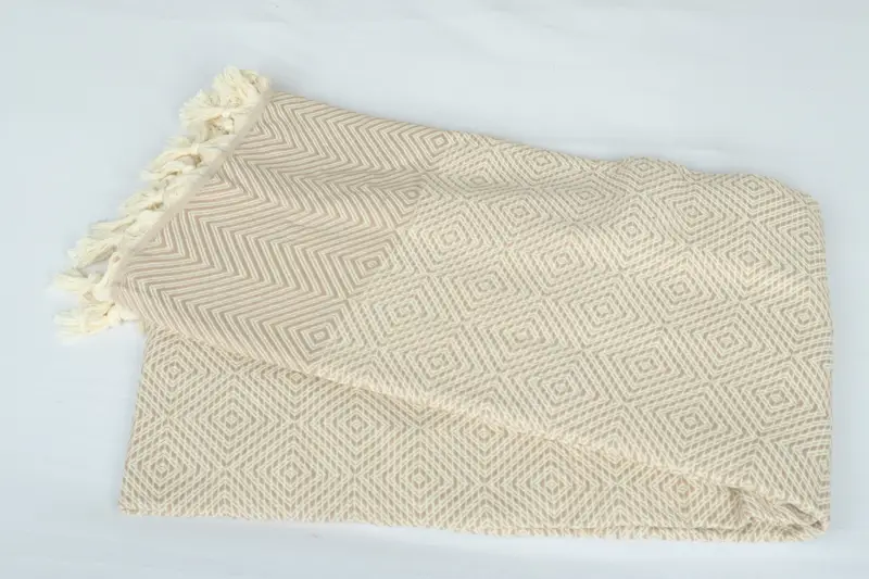 Decorative Blanket, Custom Wedding Gifts, Housewarming Gift, 92x80 Cotton Diamond Towel, Cotton Bedspread, Halloween Bachelorette Party - 6