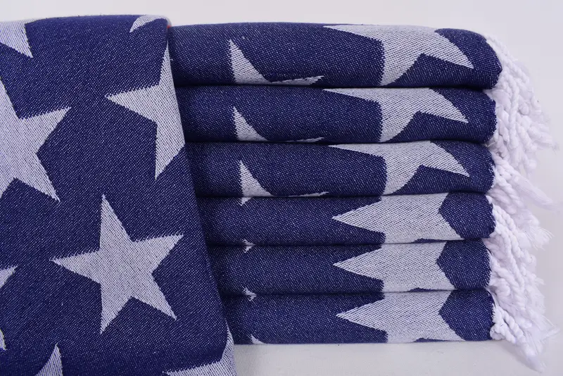 Wedding For Favor, Travel Towel, Personalized Bridesmaid Gift, 70x40 Cotton American Flag Towel, Gift For Her, Peshtemal Towel, Bridesmaid Towel - 2