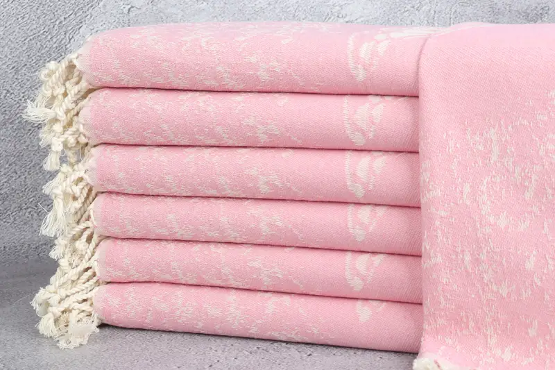 Turkish Hand Towel, 36x18 Cotton Carretta Patterned Towel, Personalized Dish Towel, Personalized Gift, Bridesmaid Gift, Wedding Gifts Towel - 4