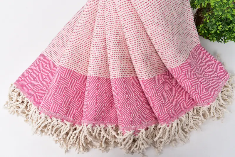 Wedding Gifts Towel, Bachelor Bachelorette Party Favors, Wedding Gift For Bride, Beach Towel Gift, 70x40 Cotton Diamond Towel, Housewarming Gift - 4