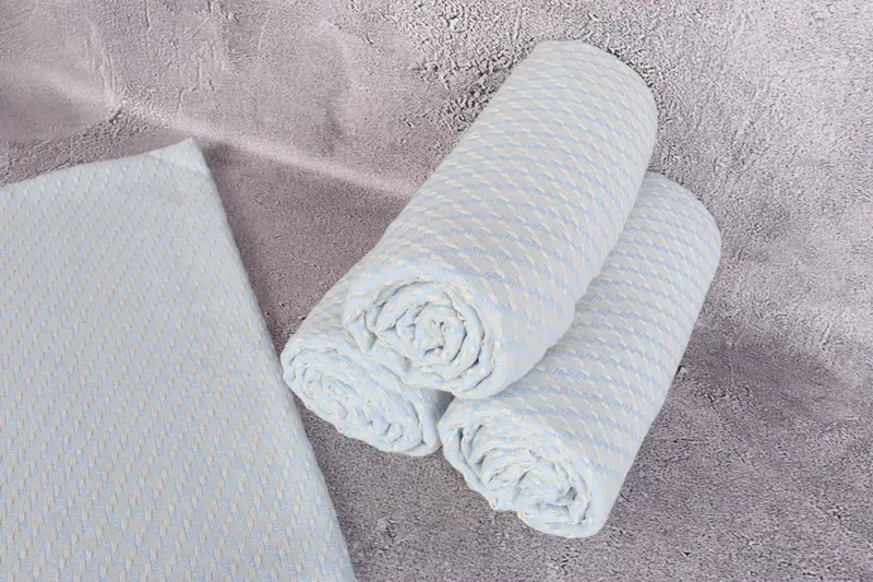 Wedding Towel, Sand-resistant towel, 68x40 Cotton Geometric Towel, Decorative Towel, Organic towel, Bridesmaid Gifts, Spa Towel, Embroidery Towels - 8