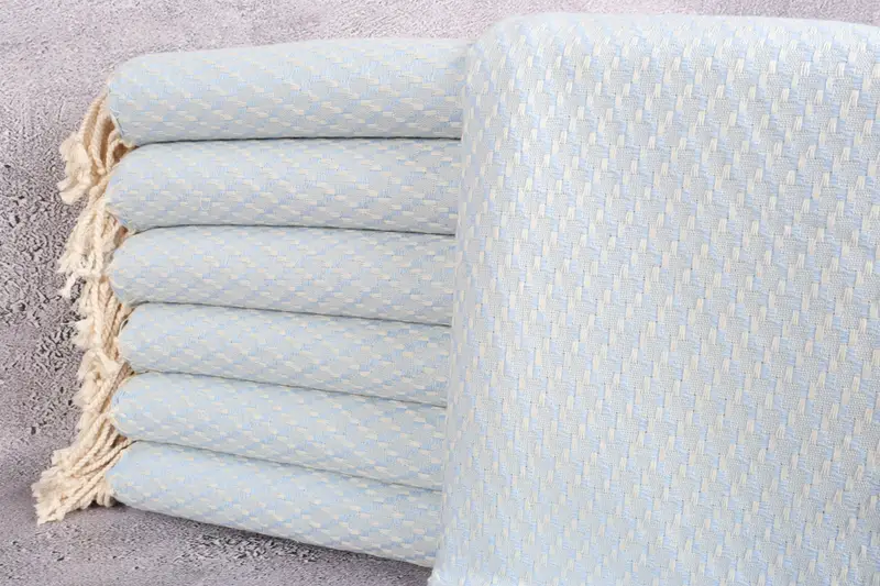 Wedding Towel, Sand-resistant towel, 68x40 Cotton Geometric Towel, Decorative Towel, Organic towel, Bridesmaid Gifts, Spa Towel, Embroidery Towels - 1
