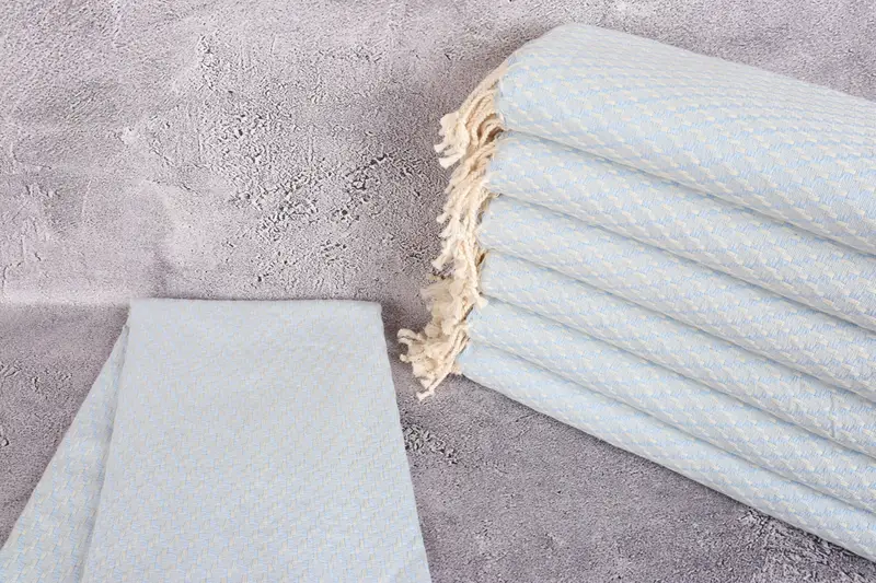 Wedding Towel, Sand-resistant towel, 68x40 Cotton Geometric Towel, Decorative Towel, Organic towel, Bridesmaid Gifts, Spa Towel, Embroidery Towels - 2
