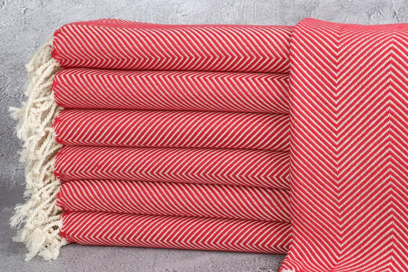 40x20 Cotton Herringbone Towel, Decorative Towel, Monogram Hand Towel, Bridesmaid Gift, Turkish Tea Towel, Turkish Towel Hand Towel, Halloween Gifts - 1