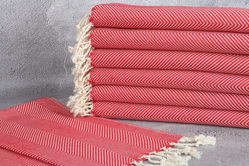 40x20 Cotton Herringbone Towel, Decorative Towel, Monogram Hand Towel, Bridesmaid Gift, Turkish Tea Towel, Turkish Towel Hand Towel, Halloween Gifts - 2
