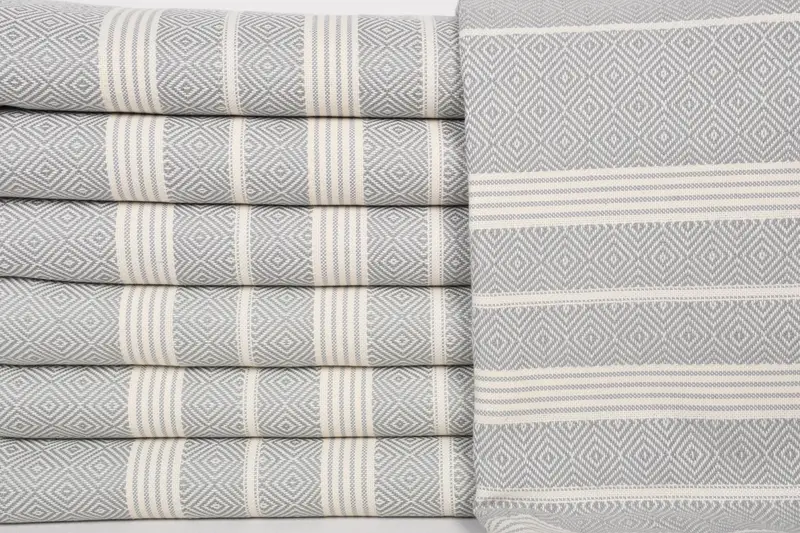 Beach Towel Bulk, 70x38 Cotton Diamond Towel, Sand-free towel, Embroidery Towels, Travel Towel, Best Wedding Gift, Holiday Towel, Gifts For Him - 1