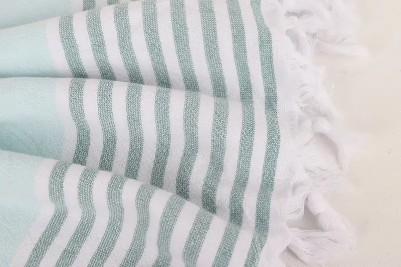 Travel towel, Personalized Beach Towel, Monogrammed Beach Towel, Extra large Turkish bath towel, 68x36 Cotton Striped Terry Towel, Gift Boxes Towel - 8