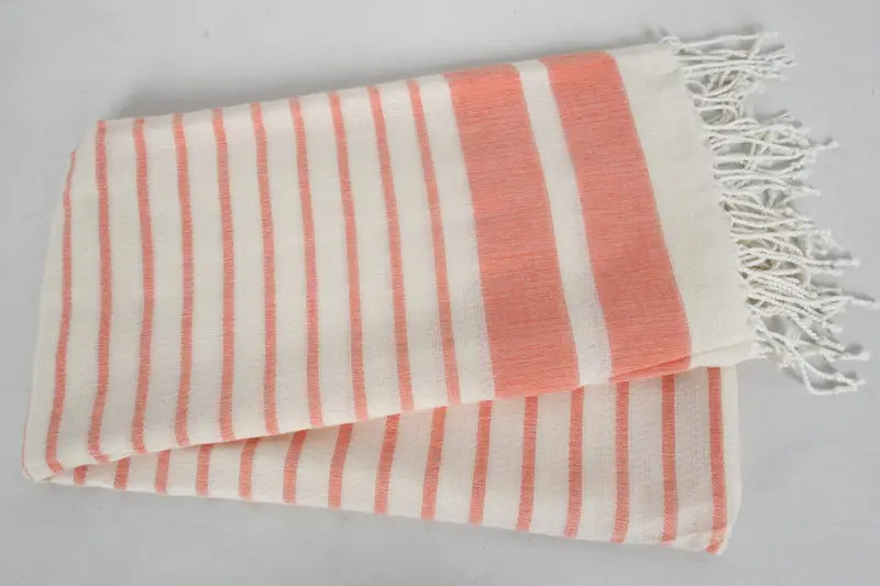70x40 Cotton Striped Towel, Valentines Day Gift, Wedding Gift, Best Friend Wedding Gift, Sand-resistant towel, Personalized Wedding Gift - 6