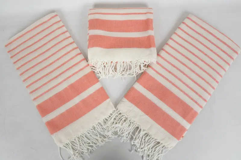 70x40 Cotton Striped Towel, Valentines Day Gift, Wedding Gift, Best Friend Wedding Gift, Sand-resistant towel, Personalized Wedding Gift - 8
