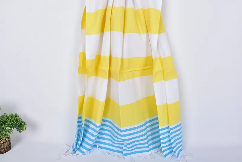 Girl Trip Party Favor, Hammam towel, Turkish Towel Beach, Bachelorette Party Gifts Bridesmaids, Welcome Wedding Gift, 70x40 Cotton Striped Towel - 8