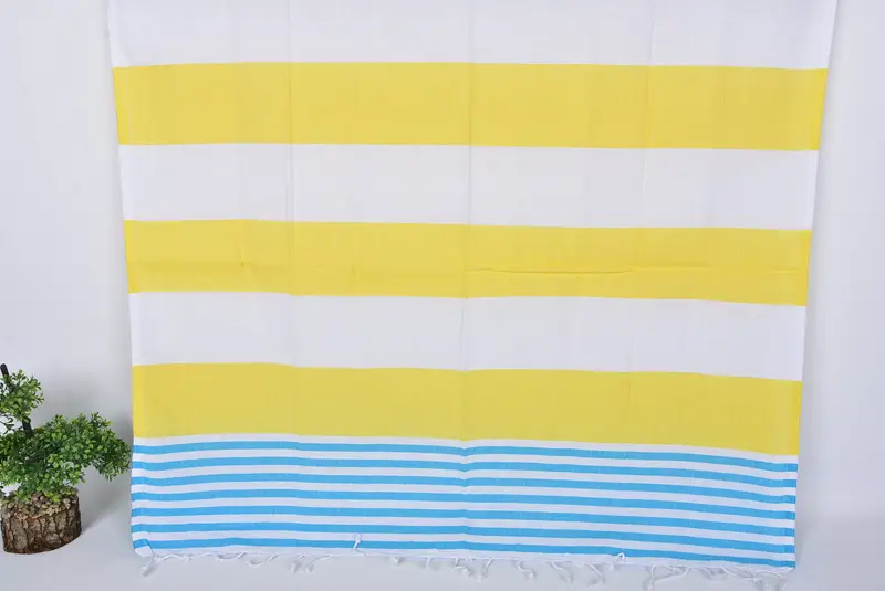 Girl Trip Party Favor, Hammam towel, Turkish Towel Beach, Bachelorette Party Gifts Bridesmaids, Welcome Wedding Gift, 70x40 Cotton Striped Towel - 7