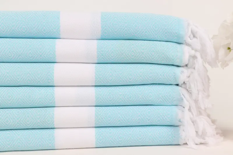 70x40 Cotton Diamond Towel, Wedding For Favor, Summer Gift, Turkish Bath Towel Set, Custom Wedding Gifts, Scarf Towel, Bridesmaid Gift Towel - 3