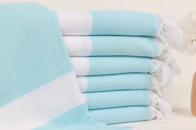 70x40 Cotton Diamond Towel, Wedding For Favor, Summer Gift, Turkish Bath Towel Set, Custom Wedding Gifts, Scarf Towel, Bridesmaid Gift Towel - 1