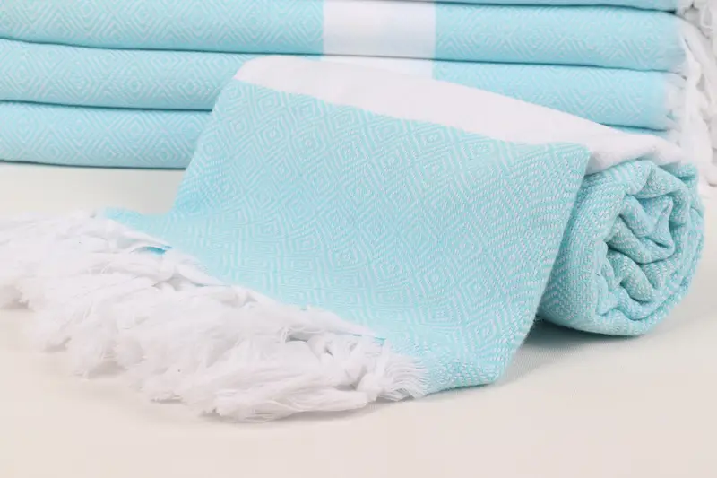 70x40 Cotton Diamond Towel, Wedding For Favor, Summer Gift, Turkish Bath Towel Set, Custom Wedding Gifts, Scarf Towel, Bridesmaid Gift Towel - 4