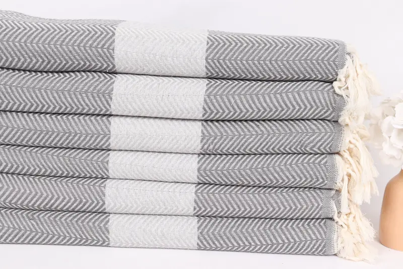 84x80 Cotton Chevron Towel, Bachelorette Party Items, Oversized Beach Towel, Personalized Gifts, Throw Blanket Couch, Quenn Bedspread, Woven Blanket - 3