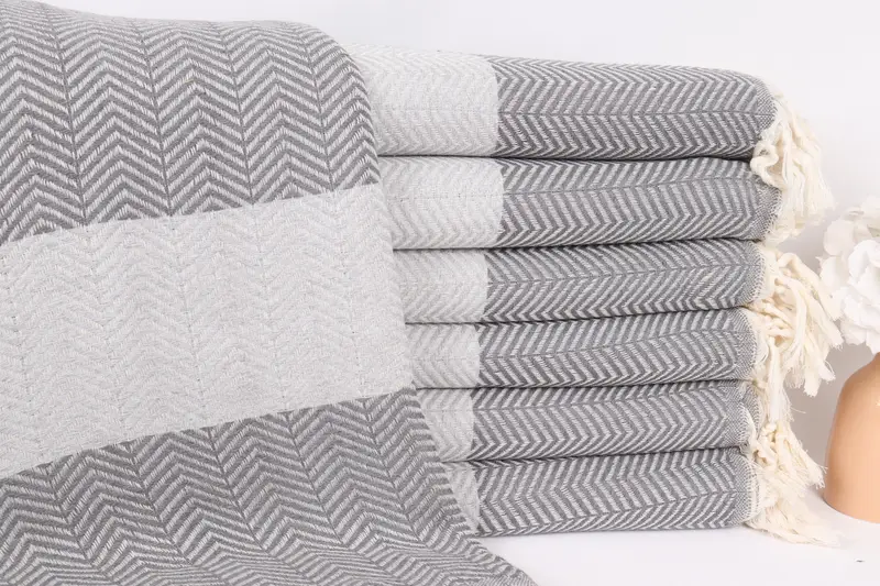 84x80 Cotton Chevron Towel, Bachelorette Party Items, Oversized Beach Towel, Personalized Gifts, Throw Blanket Couch, Quenn Bedspread, Woven Blanket - 1