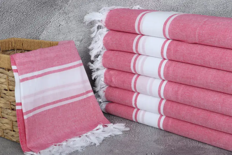 Monogram Towels, Quick-dry peshtemal, Bridesmaid Favors, Thin towel, 70x40 Cotton Striped Towel, Travel Towel, Spa Towel, Personalized Beach Towel - 3