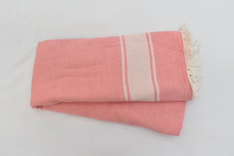 Bachelorette Party Favors, Maid Of Honor Gift, Turkish Blanket, Turkish Blanket Queen, 70x60 Cotton Striped Towel, Decorative Blanket - 2