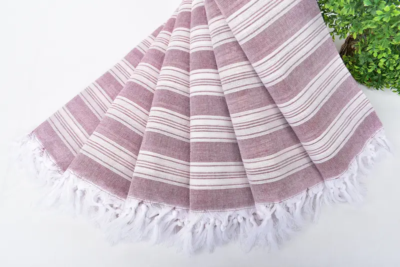 Beach towel, Traditional Turkish peshtemal for hammam, Housewarming Gift, First Wedding Anniversary Gift, Bridal Party Gifts, Best Beach Towel - 4