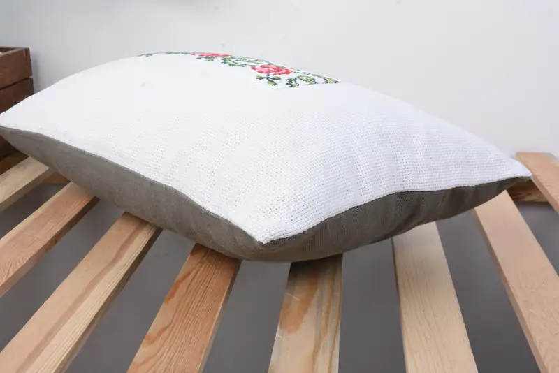 Vintage Pillow, Cushion Cover, Interior Designer Pillow, 12x20 Red Pillow, Handmade Kilim Cushion, Southwestern Cushion Cover, Farmhouse Pillow - 6