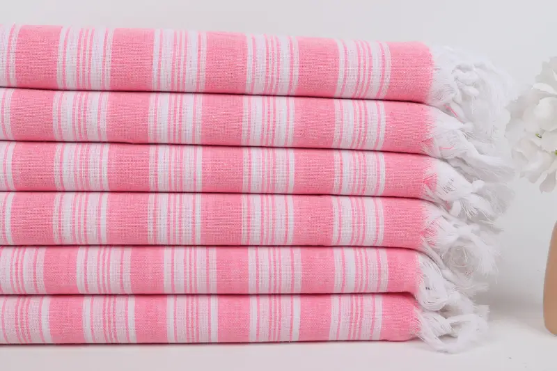 Decorative Towel, Gift For Him, Custom Wedding Towel, Turkish bath towel, 70x40 Cotton Striped Towel, Bridal Shower Gift, Holiday Towel, Unique Gift - 3
