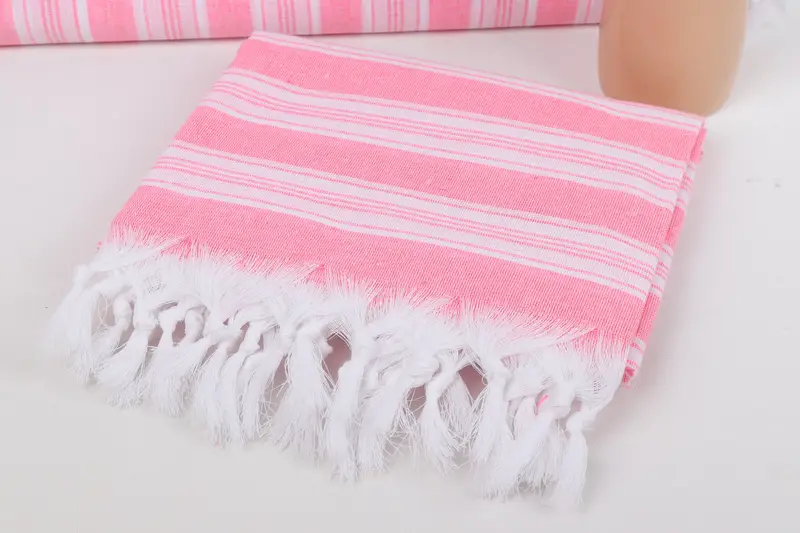 Decorative Towel, Gift For Him, Custom Wedding Towel, Turkish bath towel, 70x40 Cotton Striped Towel, Bridal Shower Gift, Holiday Towel, Unique Gift - 5