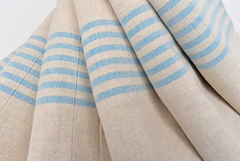 Custom Beach Towels, 68x36 Linen Striped Towel, Beach Towel Gift, Housewarming Gift, Best Friend Gift, Mother Of The Groom Gift, Friends Beach Towel - 5